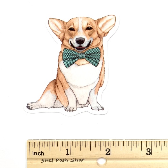 Corgi Vinyl Sticker - Picture 2 of 2